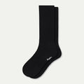 Men's Merino Cashmere Blend Fine Rib Calf Socks
