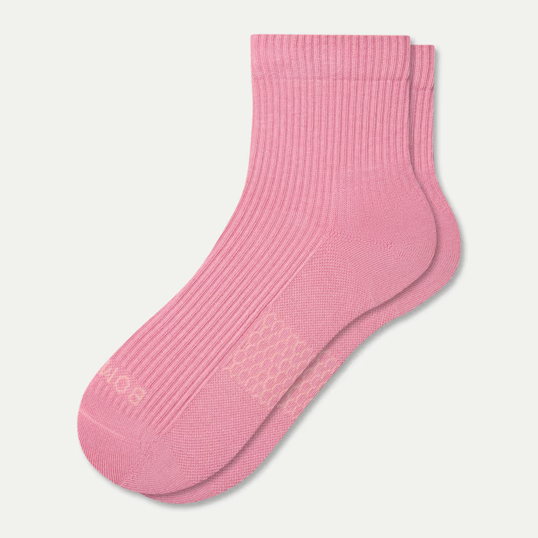 Bombas Women's Modern Rib Quarter Socks