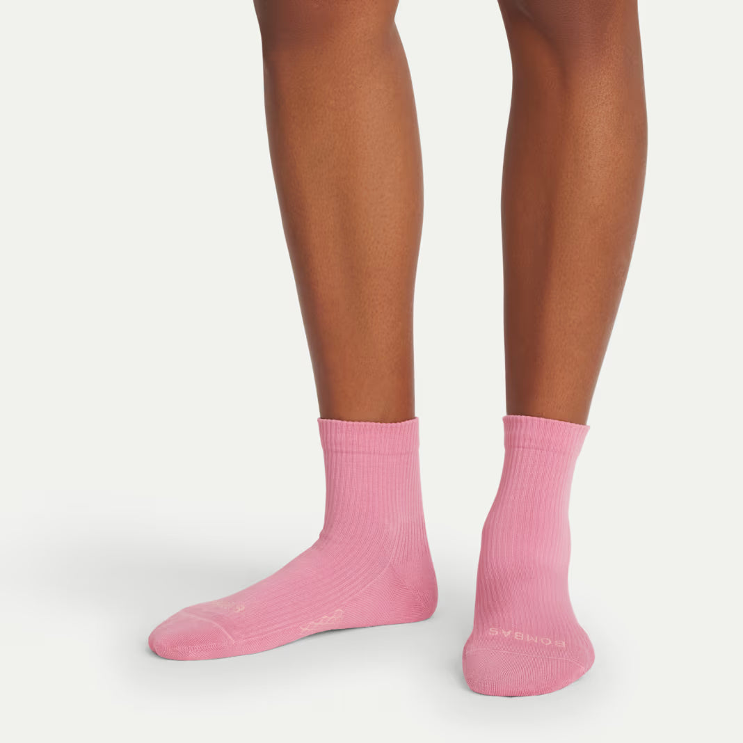 Bombas Women's Modern Rib Quarter Socks