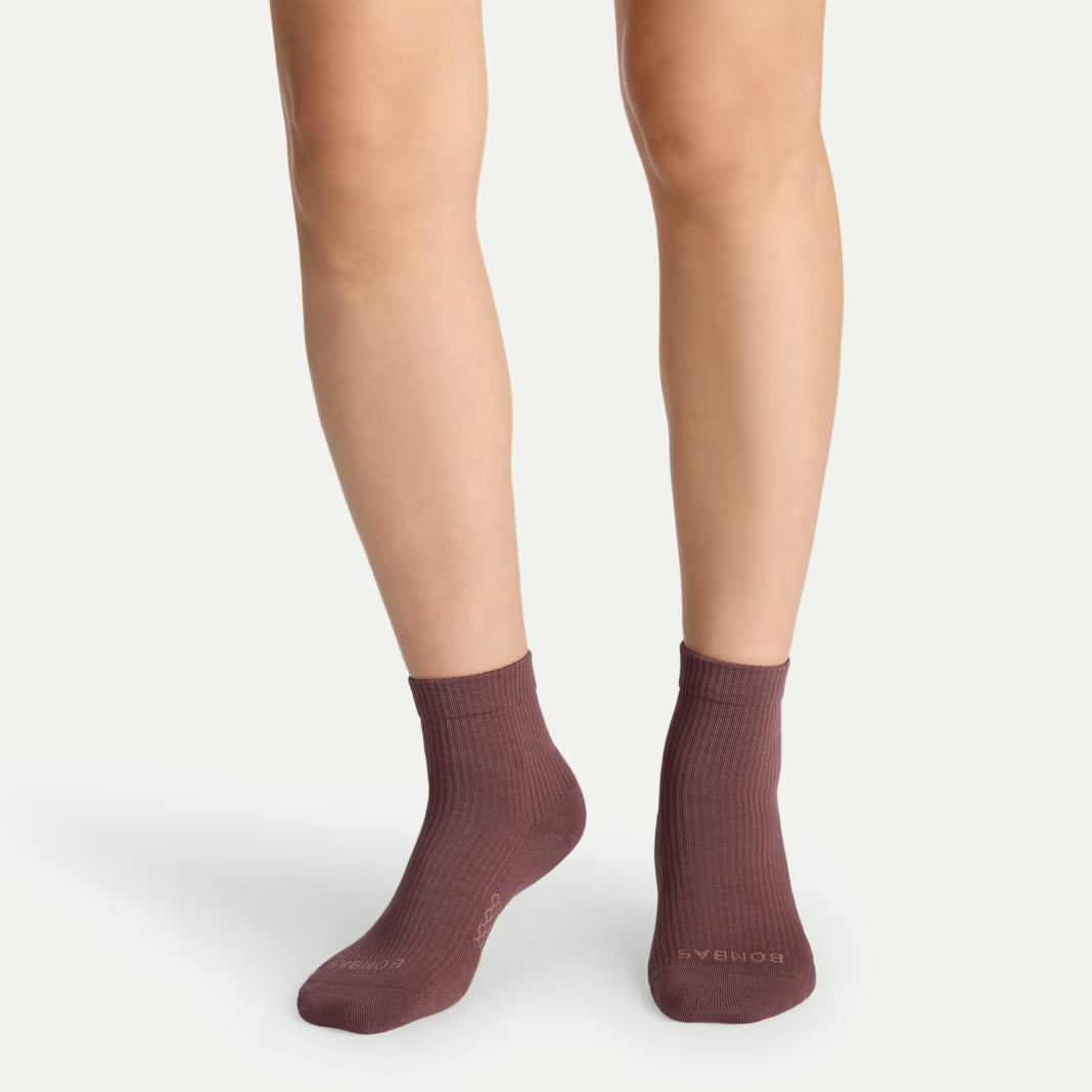 Women's Modern Rib Quarter Sock 4-Pack