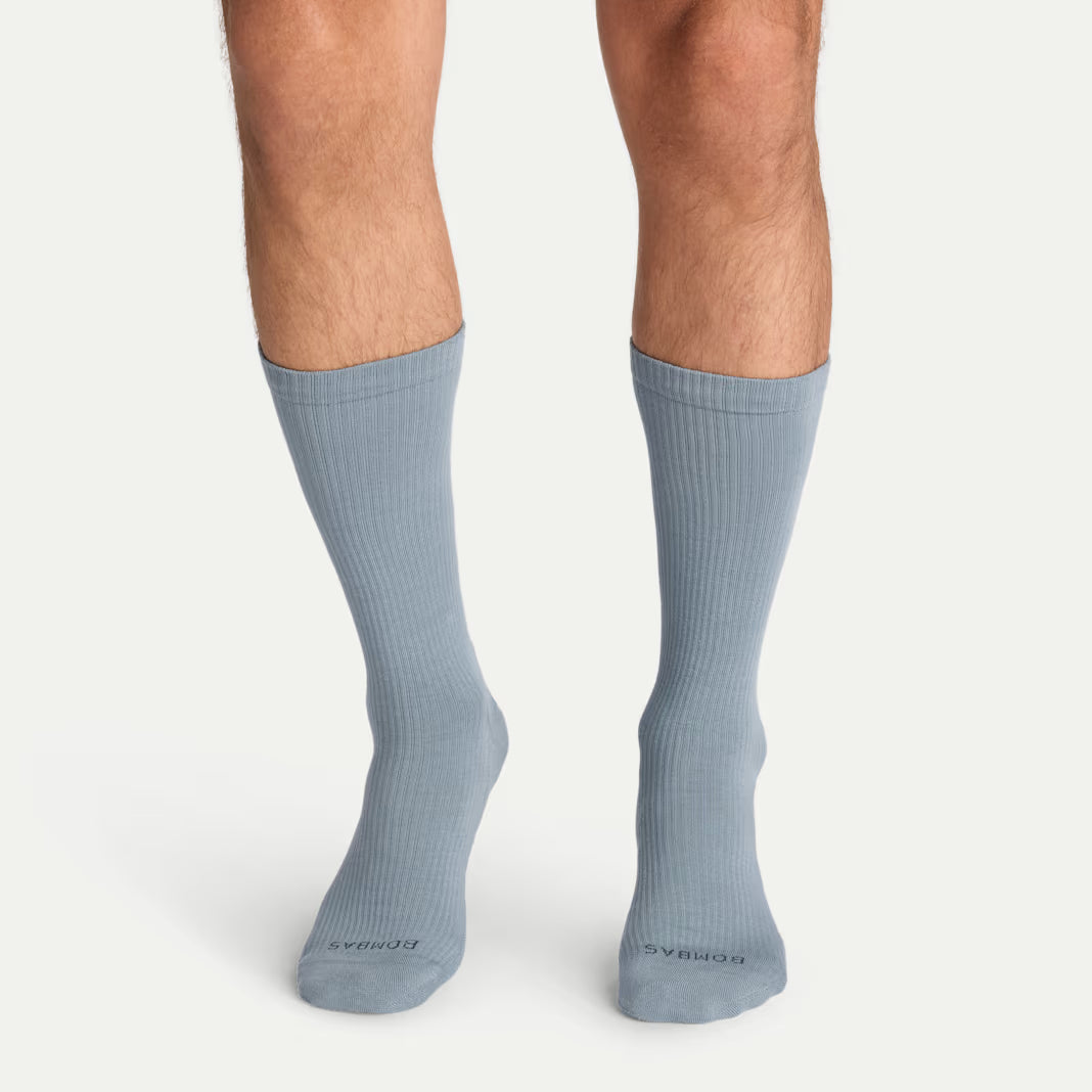 Men's Modern Rib Calf Socks