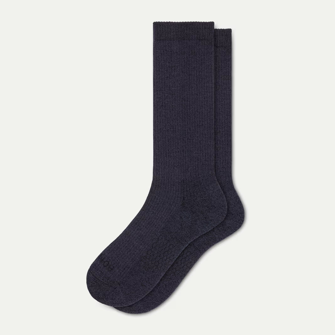 Bombas Men's Modern Rib Calf Socks