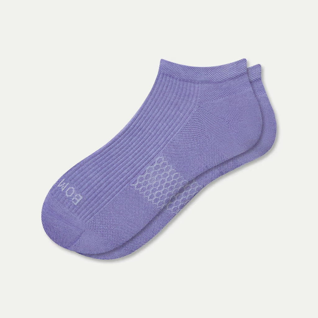 Women's Modern Rib Ankle Socks(peri dusk)
