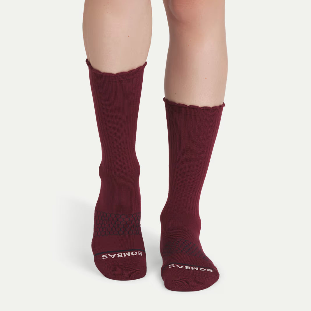 Women's Merino Wool Blend Calf Sock 3-Pack