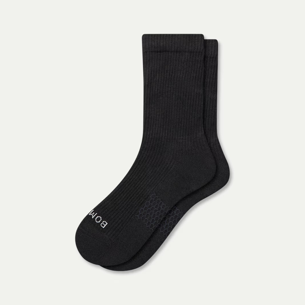 Bombas Men's Modern Rib Half Calf Socks