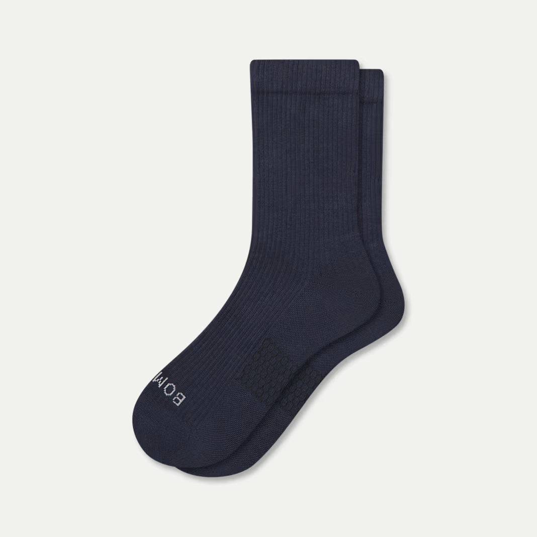 Bombas Men's Modern Rib Half Calf Socks