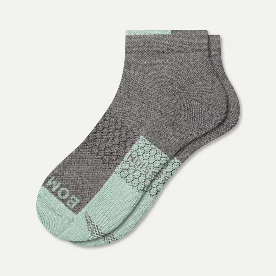 Bombas Women's Performance Compression Ankle Socks(jadeite)