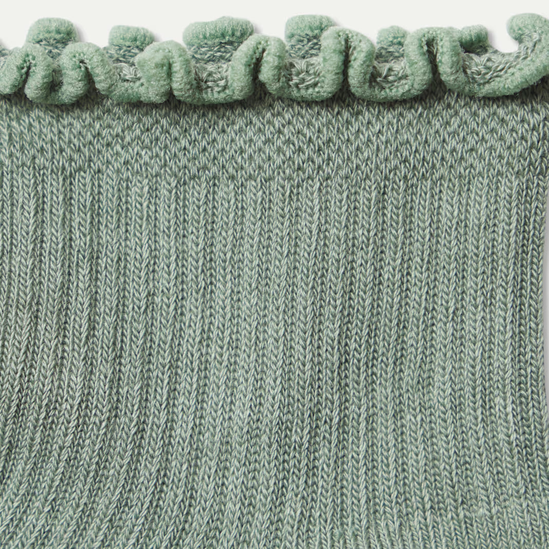 Toddler Ruffle Rib Calf Sock 8-Pack