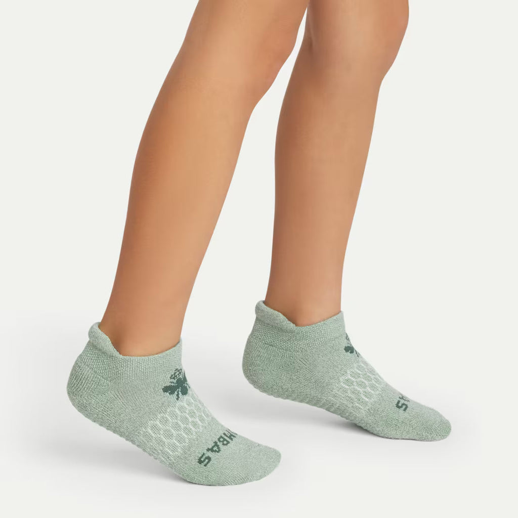 Junior Marl Gripper Ankle Sock 4-Pack