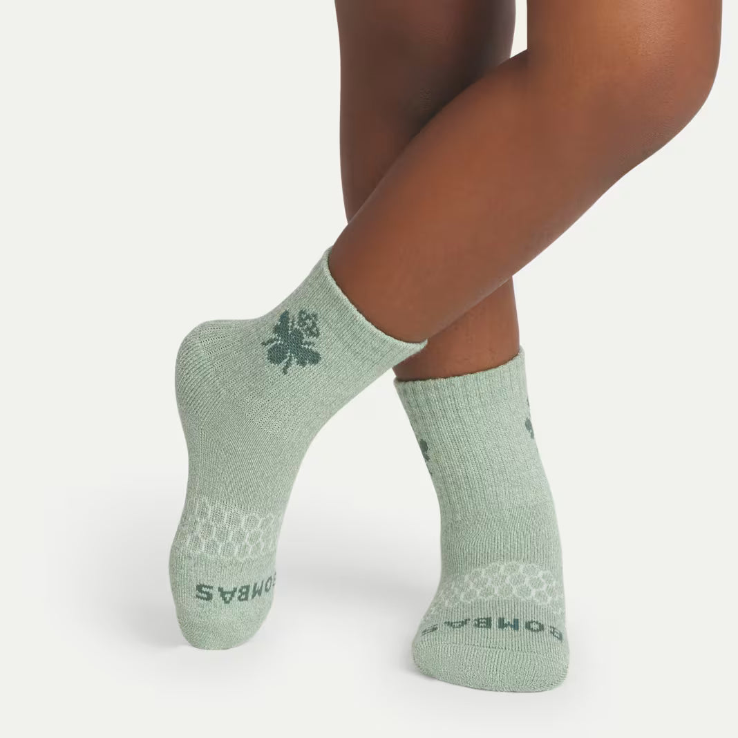 Junior Marl Calf Sock 4-Pack