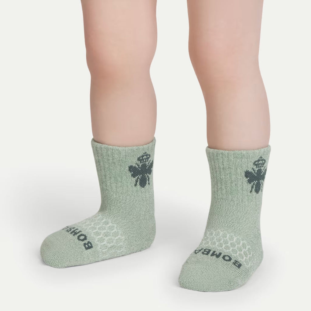 Toddler Gripper Calf Sock 8-Pack