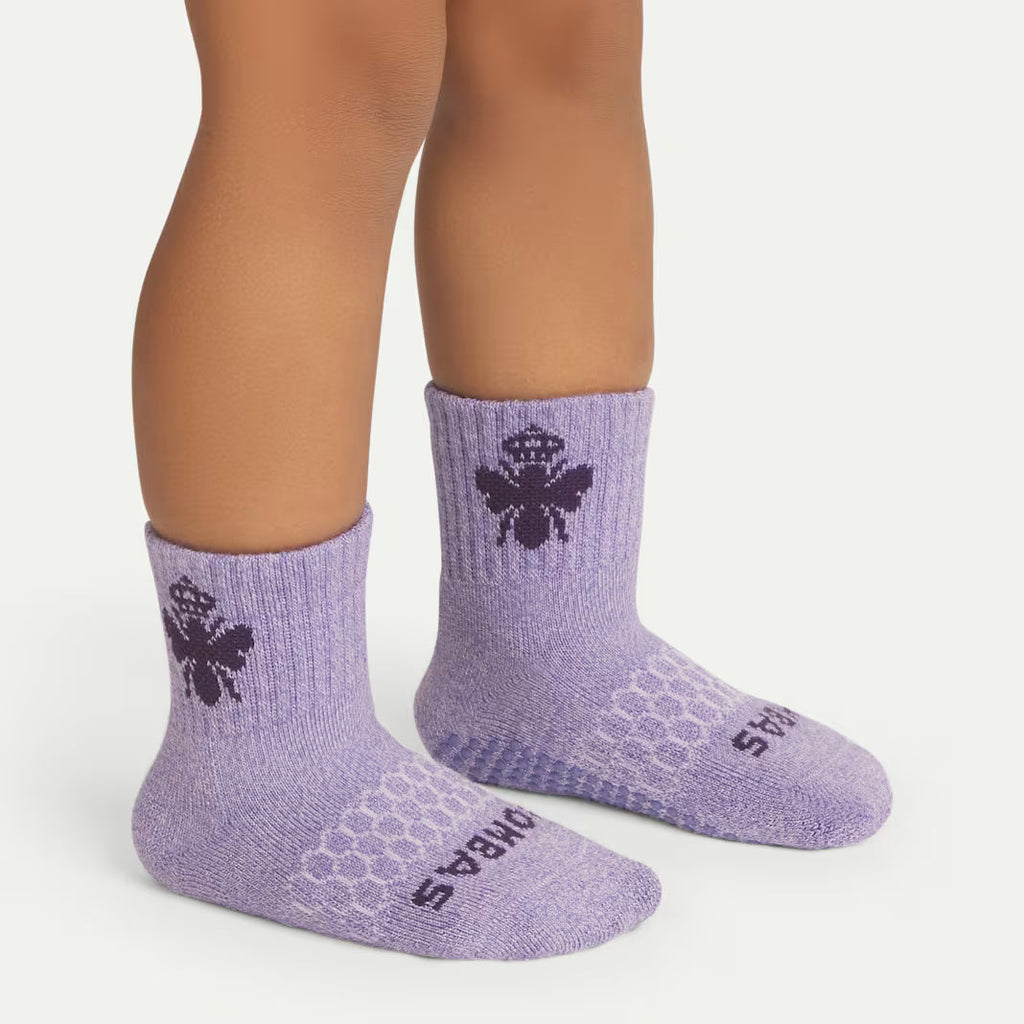 Toddler Gripper Calf Sock 8-Pack