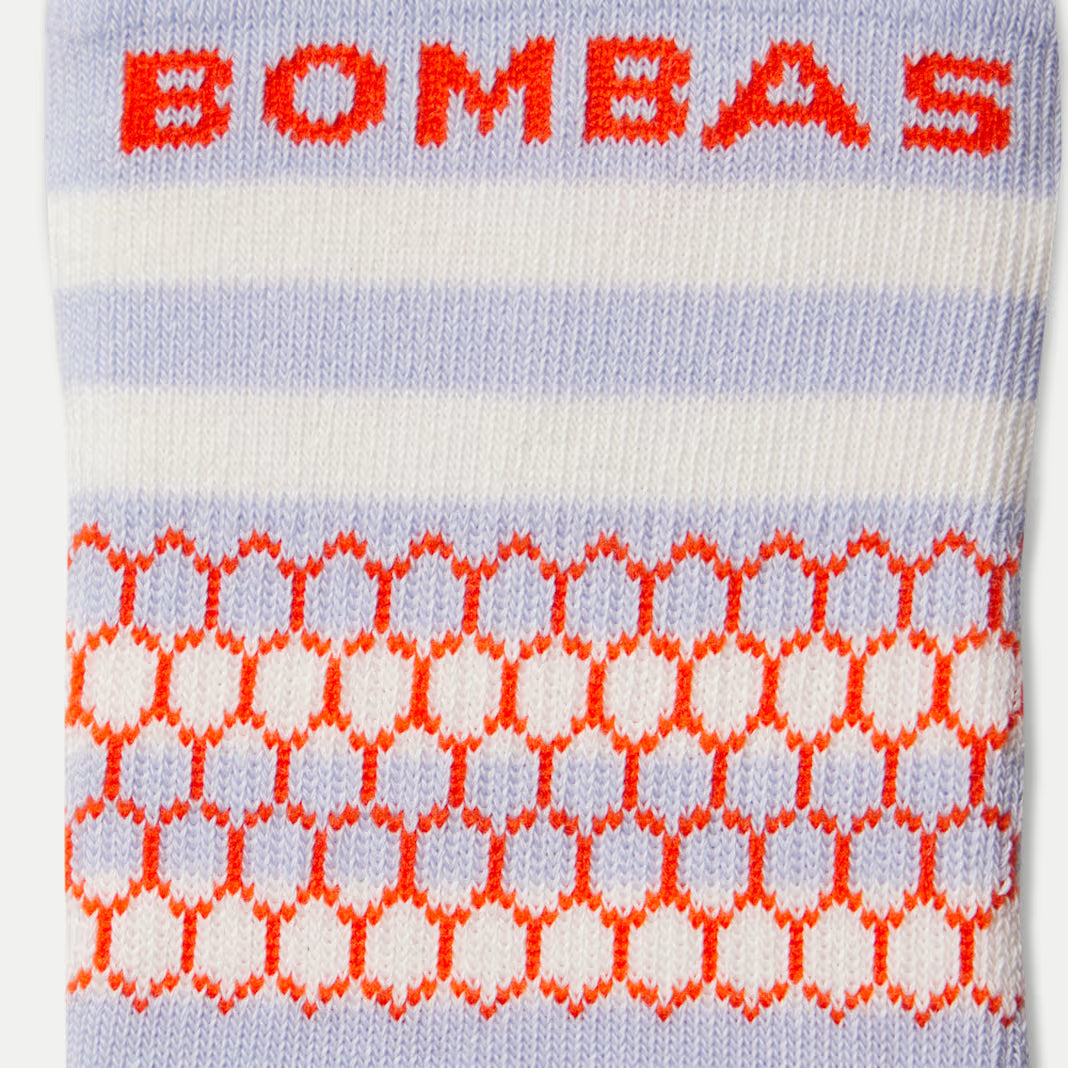 Bombas Youth Ankle Sock 8-Pack(mint stripe mix)