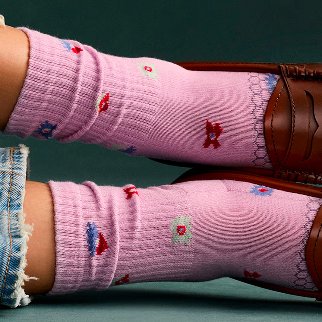Women’s Garden Party Half Calf Sock 4-Pack