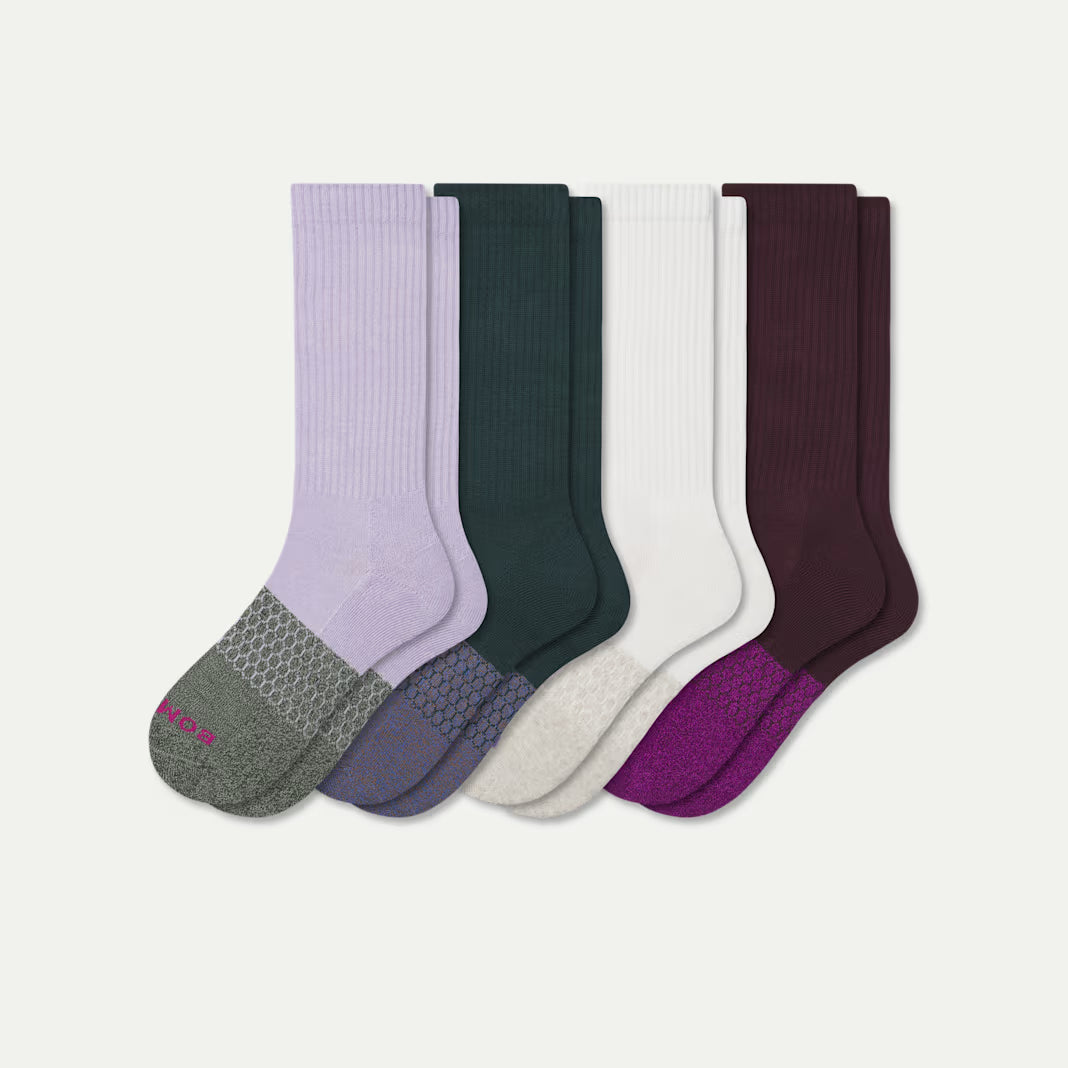 Men's Marl Calf Sock 4-Pack
