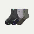 Women's Merino Wool Blend Run Quarter Sock 3-Pack