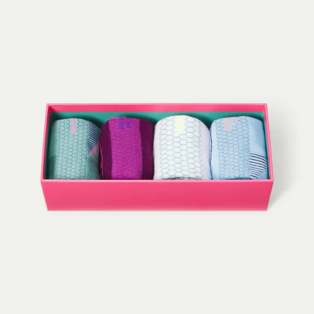 Women’s Sport Variety Sock 4-Pack Gift Box