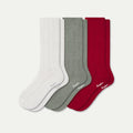 Women's Pointelle Calf Sock 3-Pack
