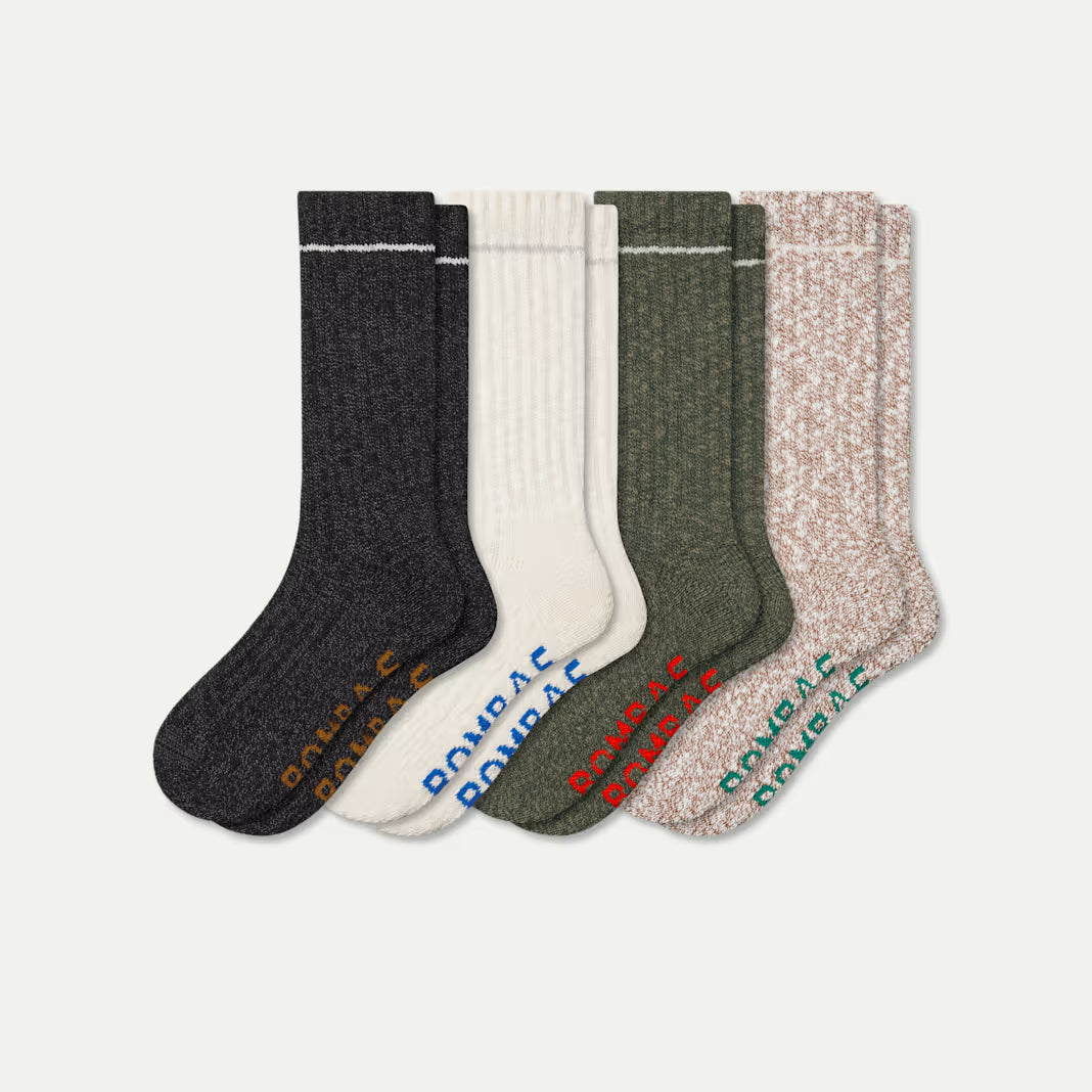 Men's Chunky Ragg Calf Sock 4-Pack