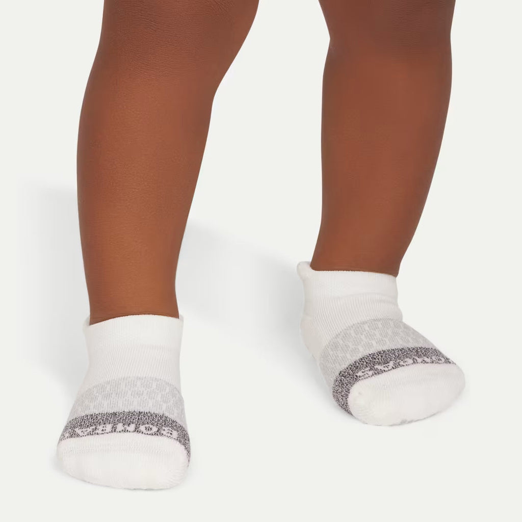 Toddler Tri-Block Gripper Ankle Sock 6-Pack