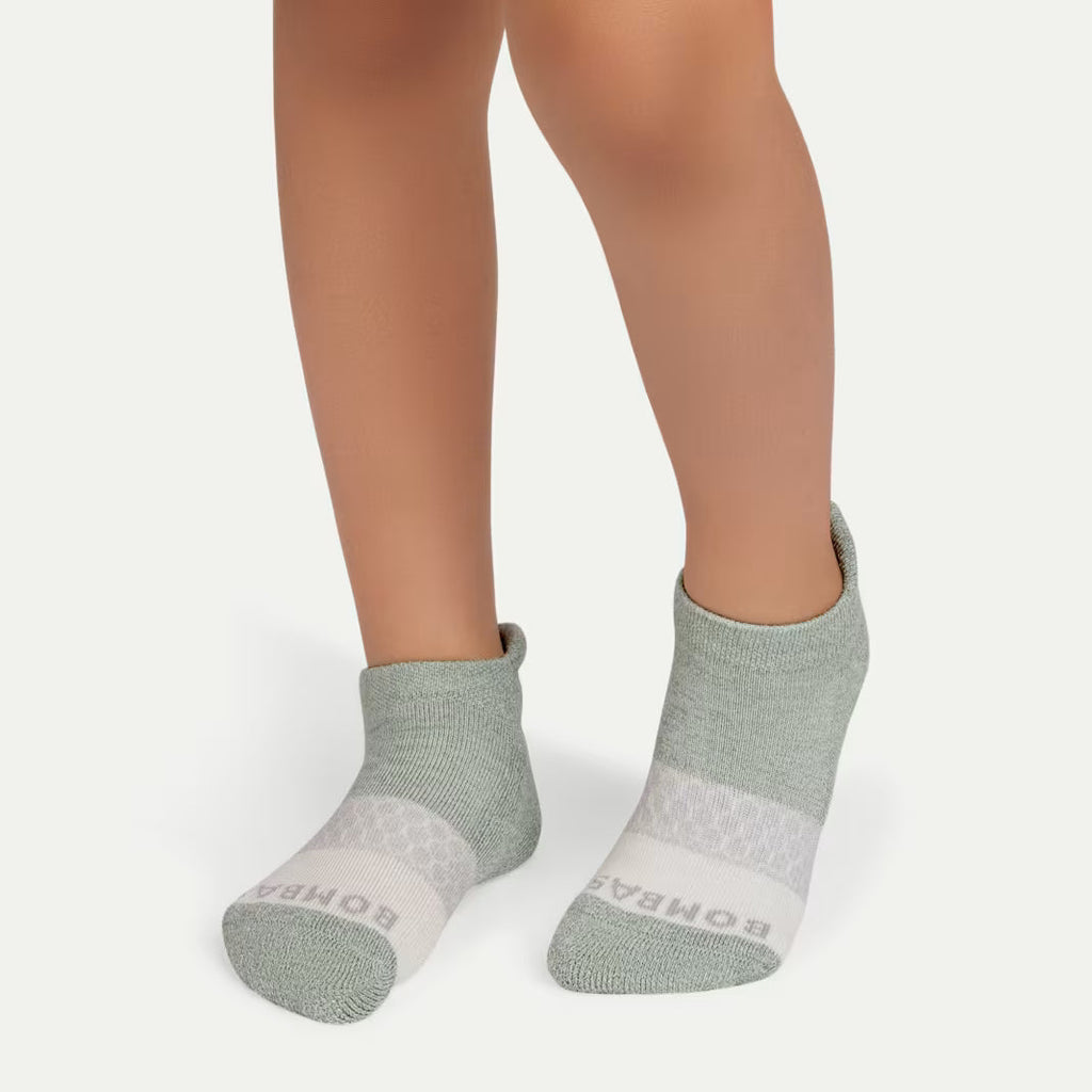 Junior Tri-Block Ankle Sock 6-Pack