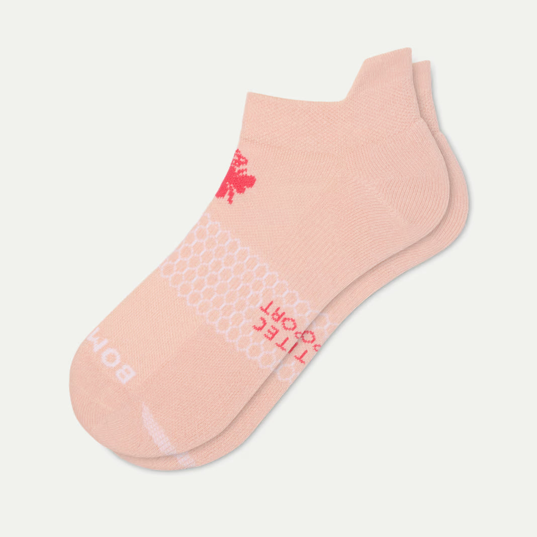 Bombas Women's All Sport Ankle Socks(pink shadow)