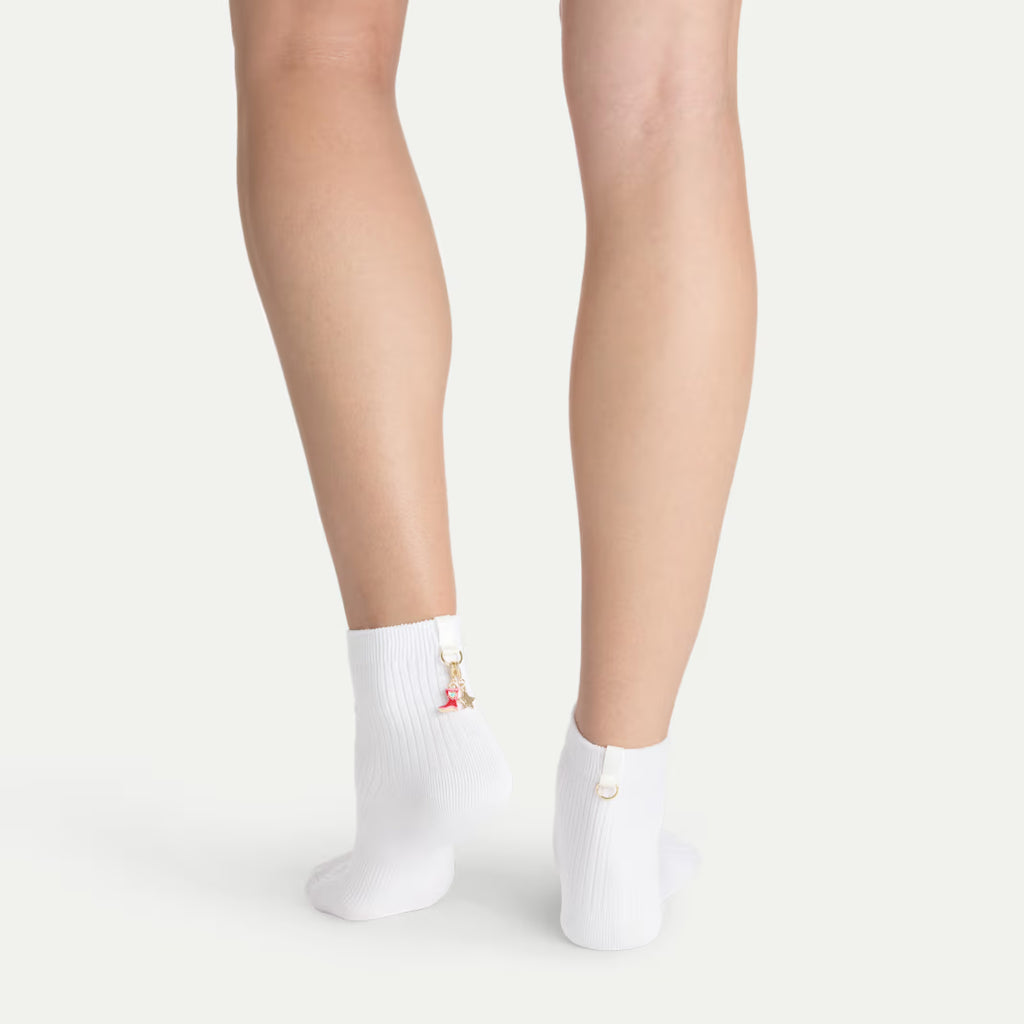 Bombas x Susan Alexandra Charms and Anklet Quarter Socks
