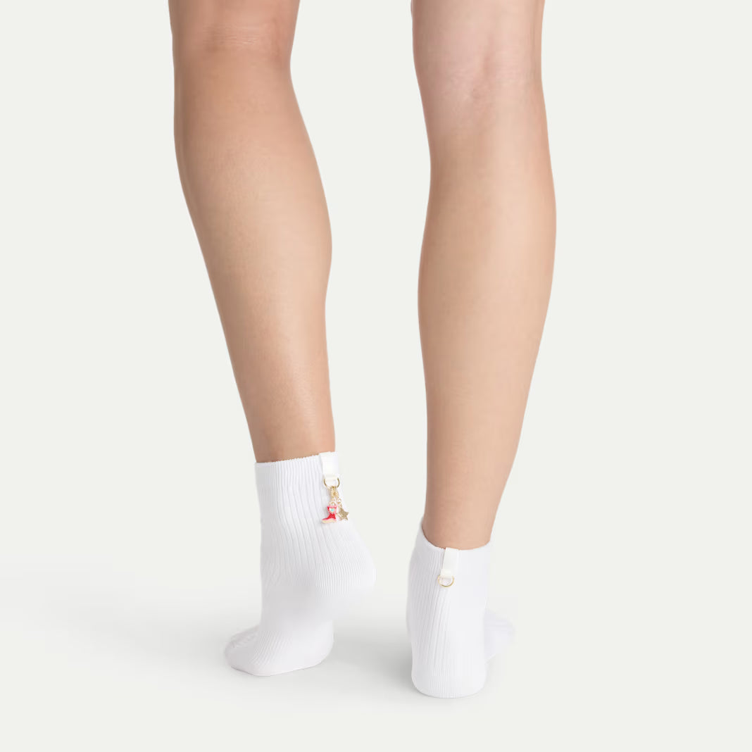 Bombas x Susan Alexandra Charms and Anklet Quarter Socks