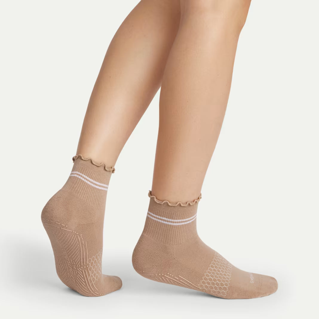 Women's Studio Gripper Quarter Sock 3-Pack