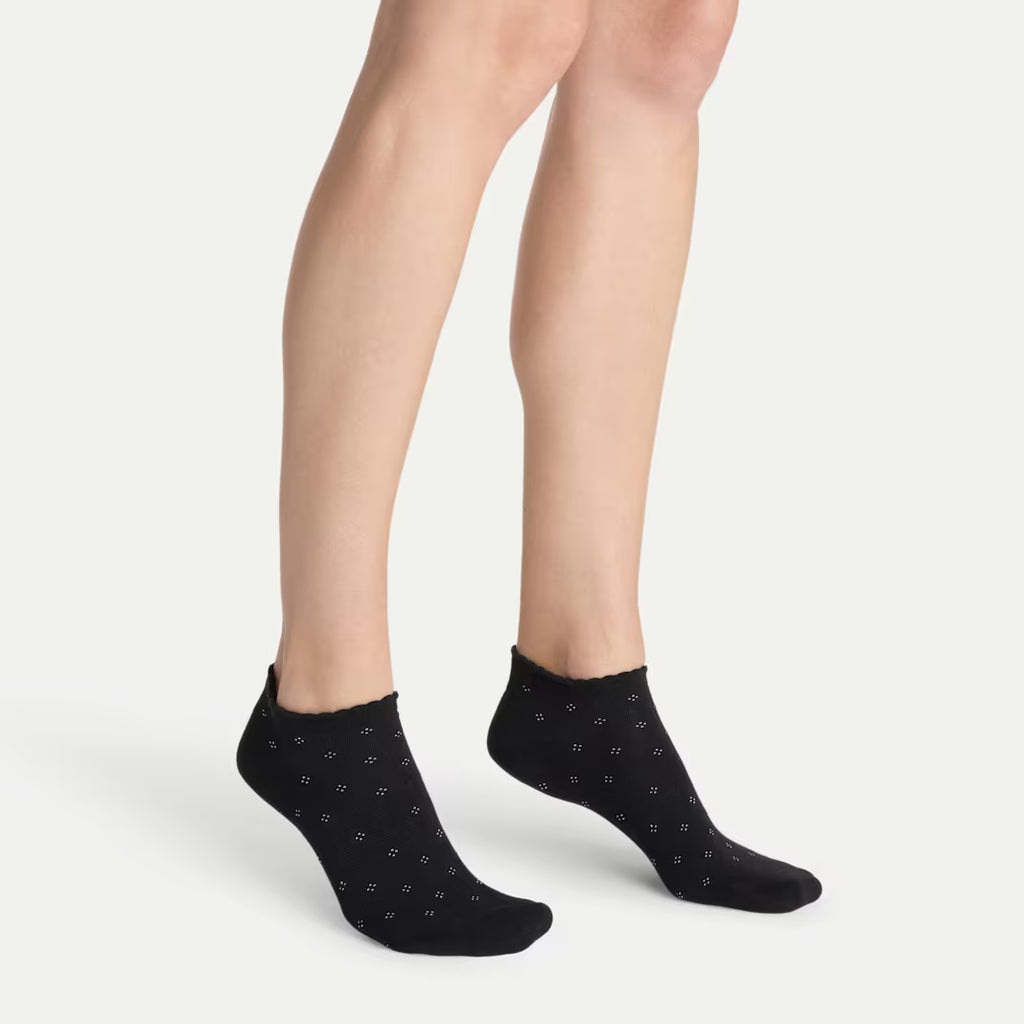 Women’s Scallop Lightweight Ankle Sock 4-Pack
