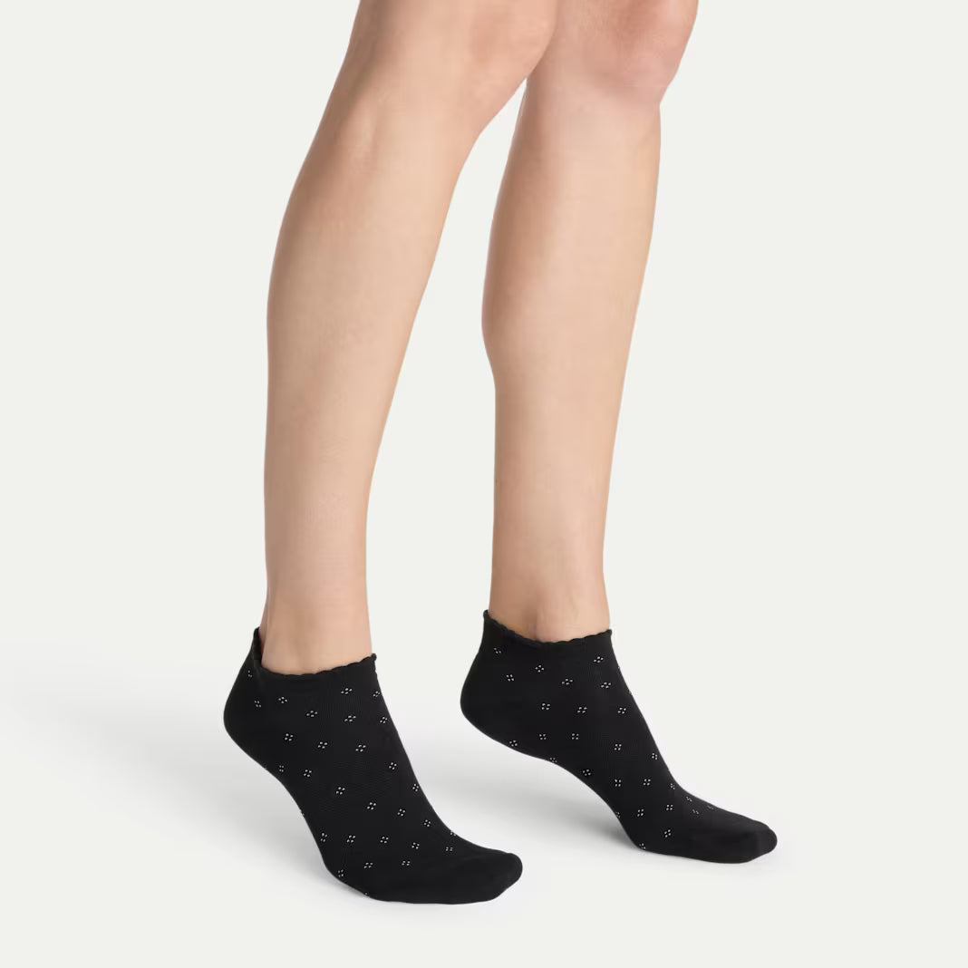 Women’s Scallop Lightweight Ankle Sock 4-Pack