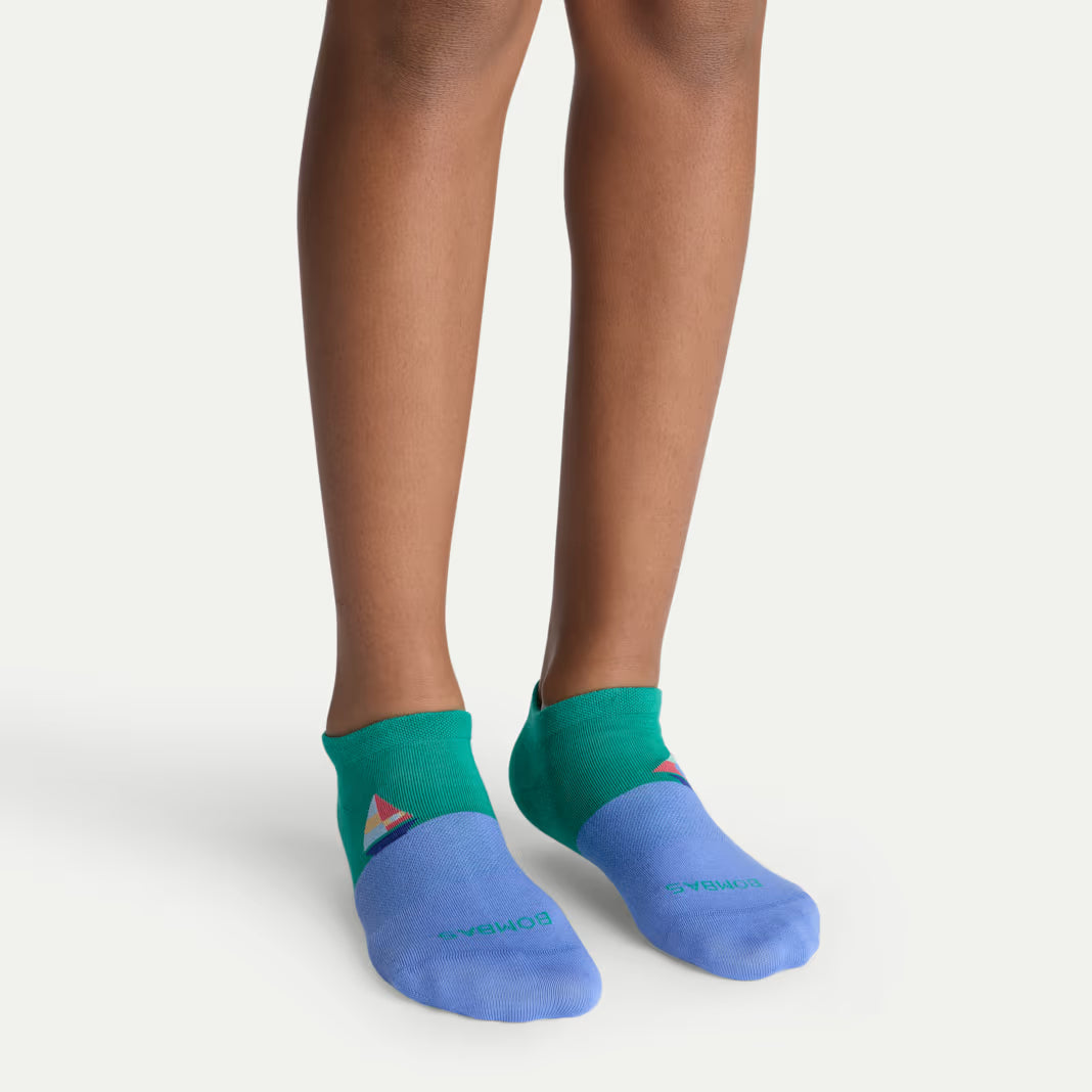 Bombas Youth Lightweight Ankle Sock 8-Pack