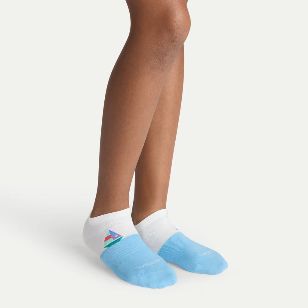 Bombas Youth Lightweight Ankle Sock 4-Pack