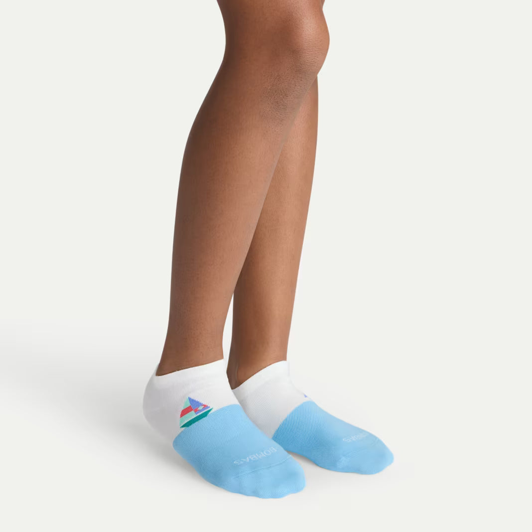 Bombas Youth Lightweight Ankle Sock 4-Pack