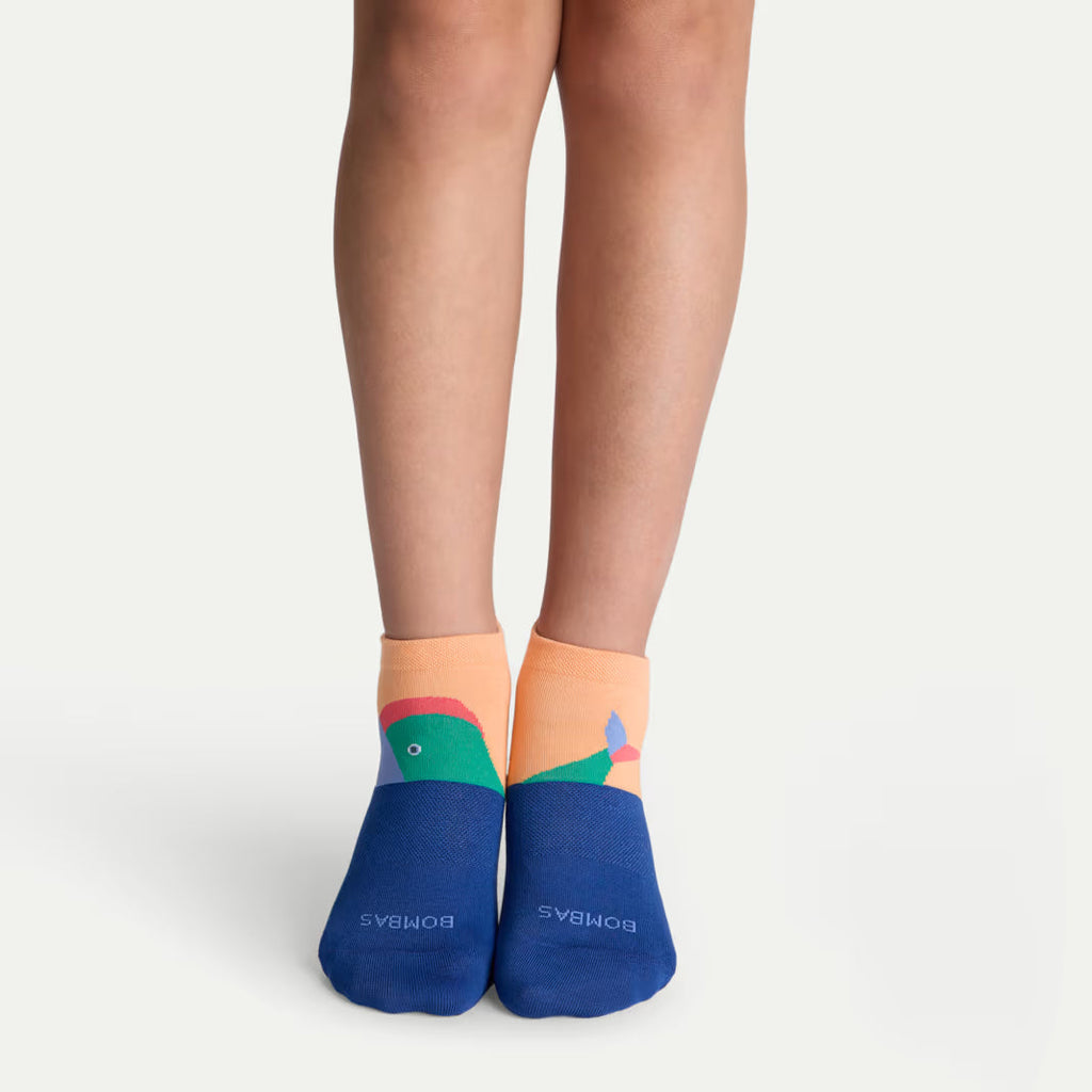 Bombas Youth Lightweight Ankle Sock 4-Pack