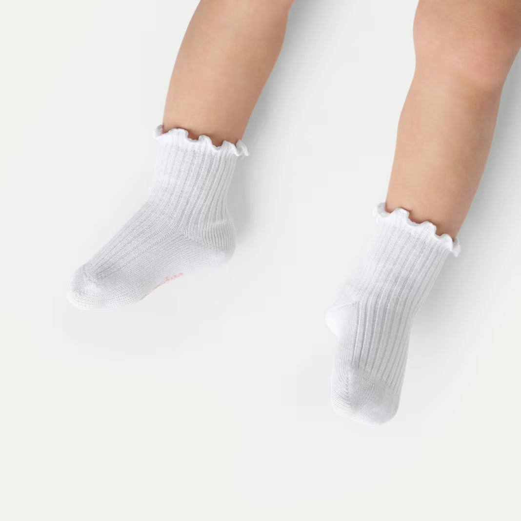 Baby Ruffle Rib Calf Sock 8-Pack (6-12 Months)