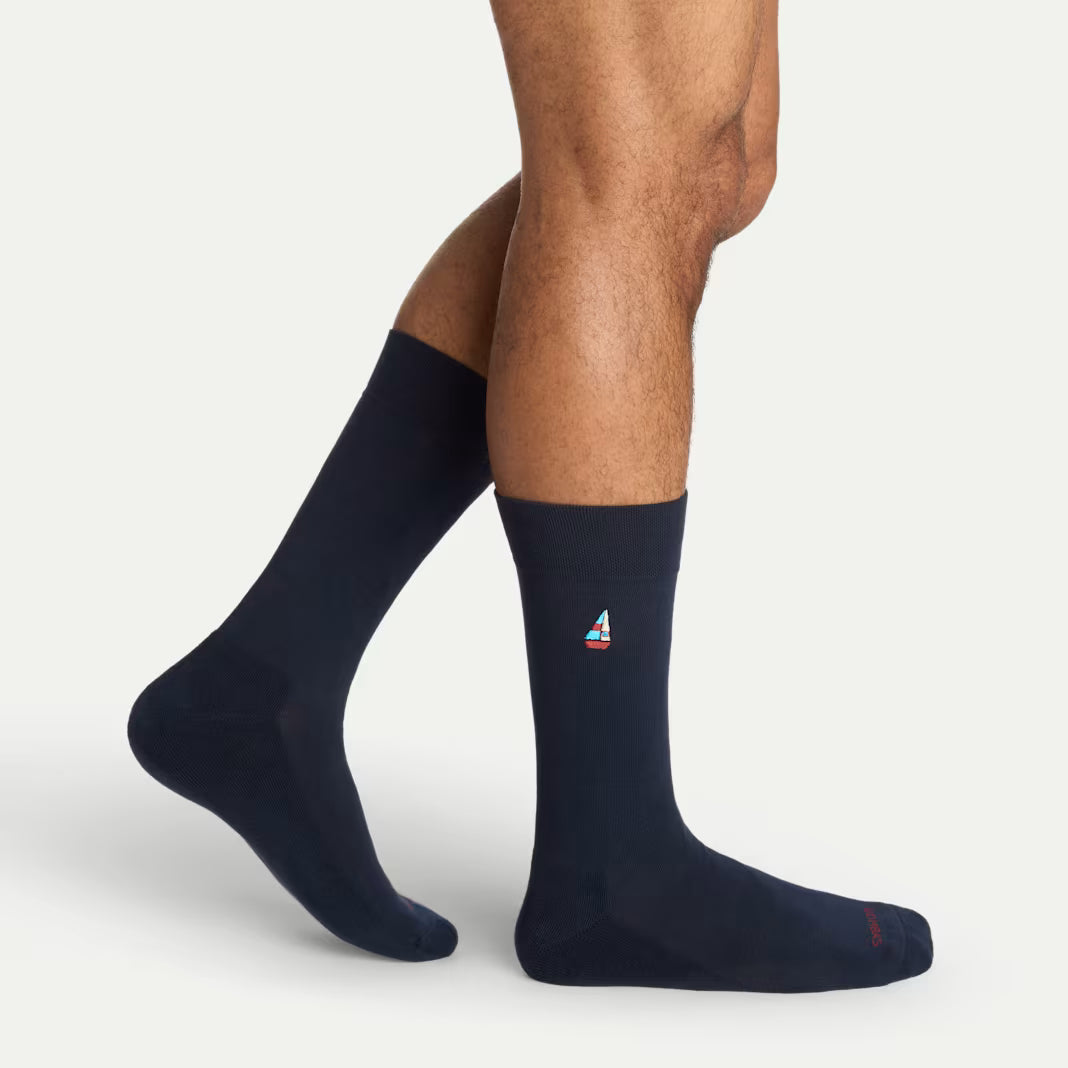 Men's Dress Calf Sock 4-Pack