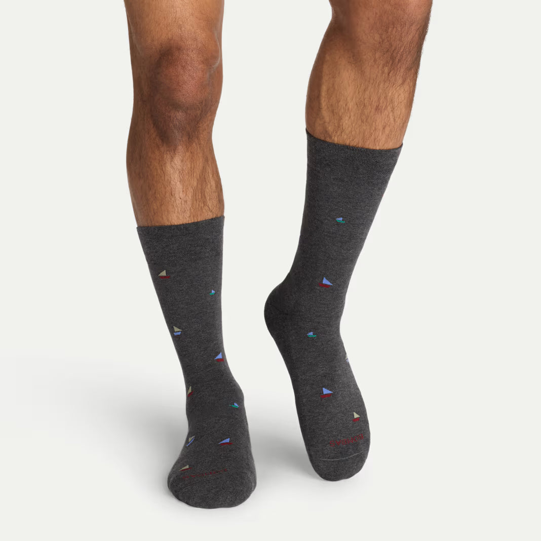 Men's Dress Calf Sock 4-Pack