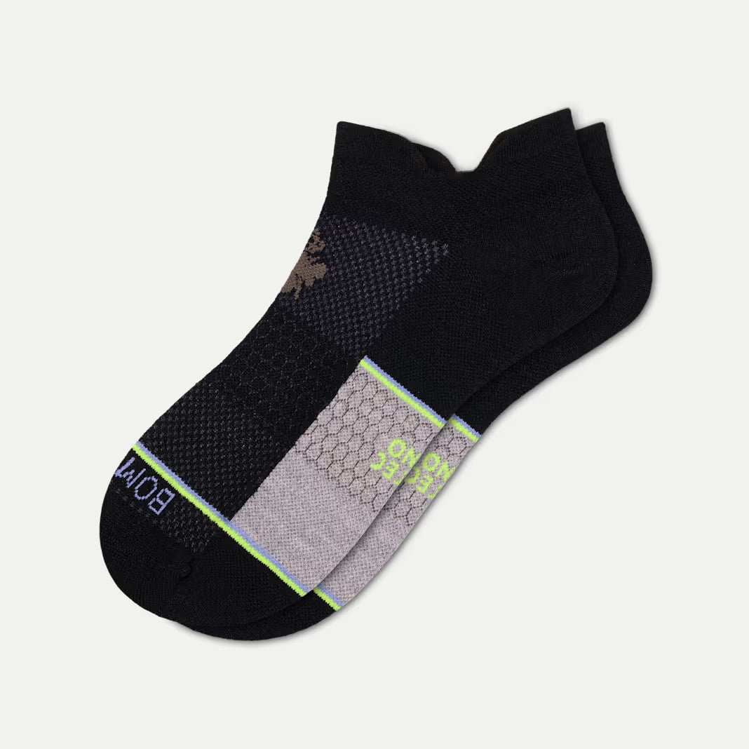 Bombas Men's UltraLite Sport Merino Wool Blend Ankle Socks