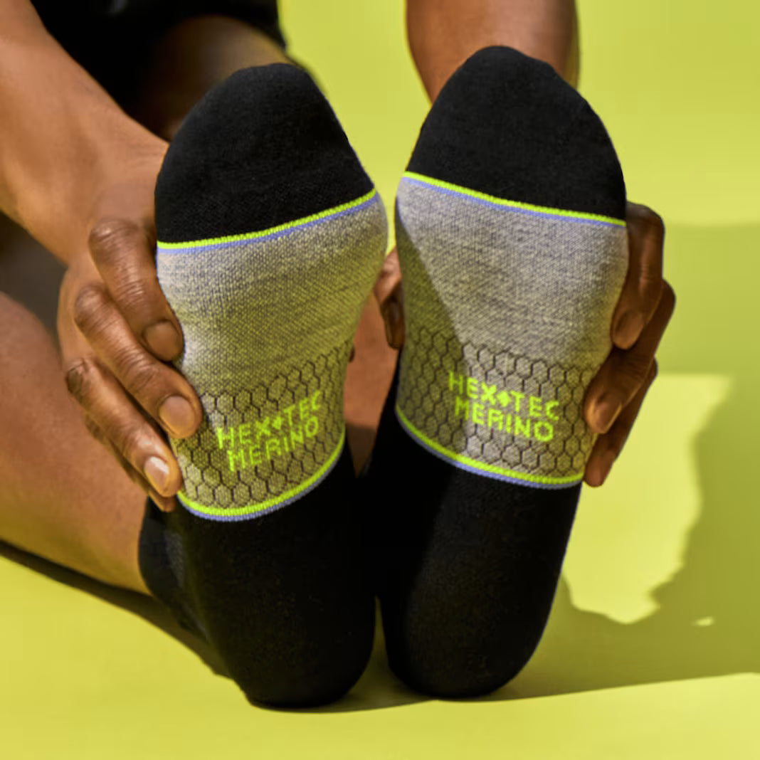 Bombas Women's UltraLite Sport Merino Wool Blend Ankle Socks