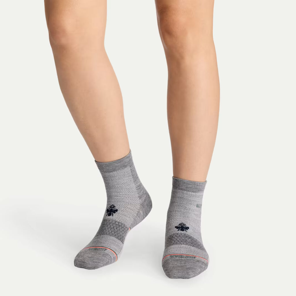 Women's UltraLite Sport Merino Wool Blend Quarter Sock 3-Pack