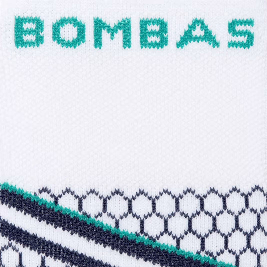 Bombas Women's All Sport Ankle Socks(white navy)