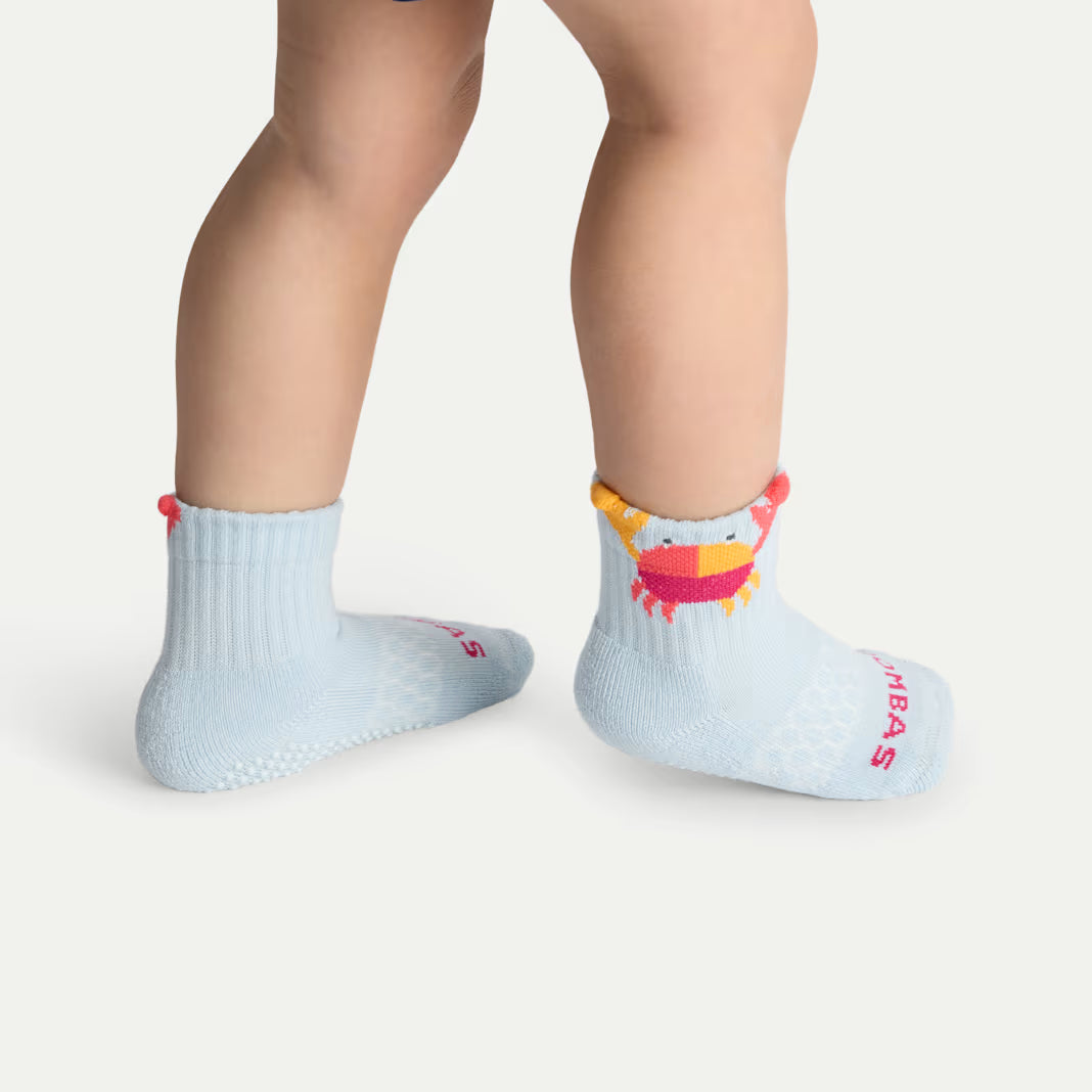 Toddler Seaside Gripper Calf Sock 4-Pack