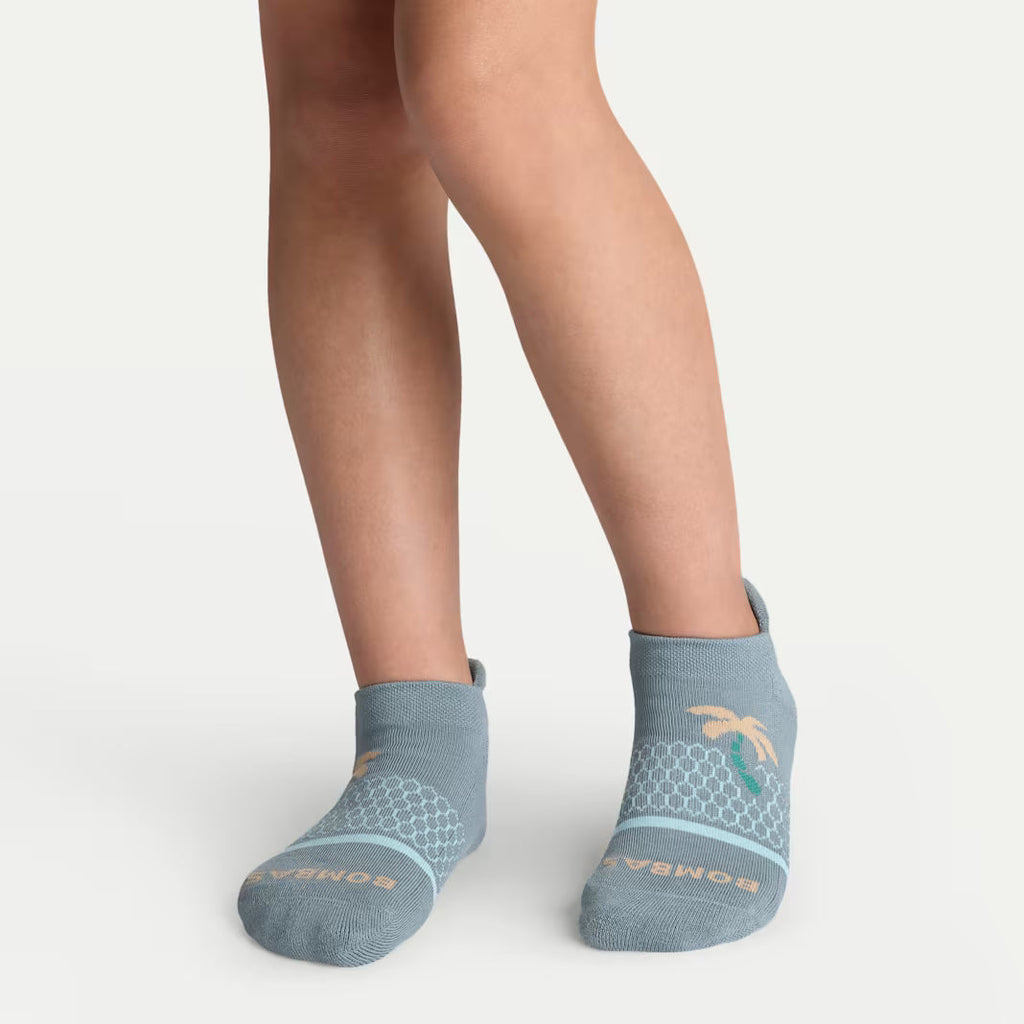 Bombas Youth Seaside Ankle Sock 4-Pack