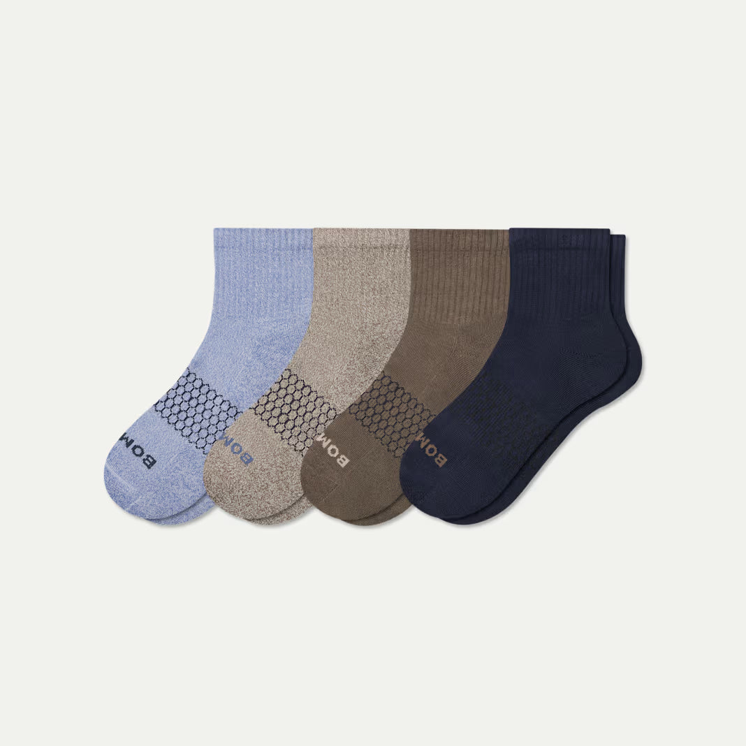 Men's Quarter Sock 4-Pack
