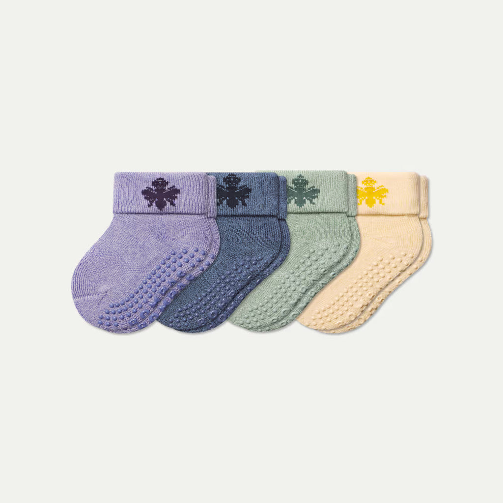 Baby Gripper Sock 4-Pack (6-12 Months)