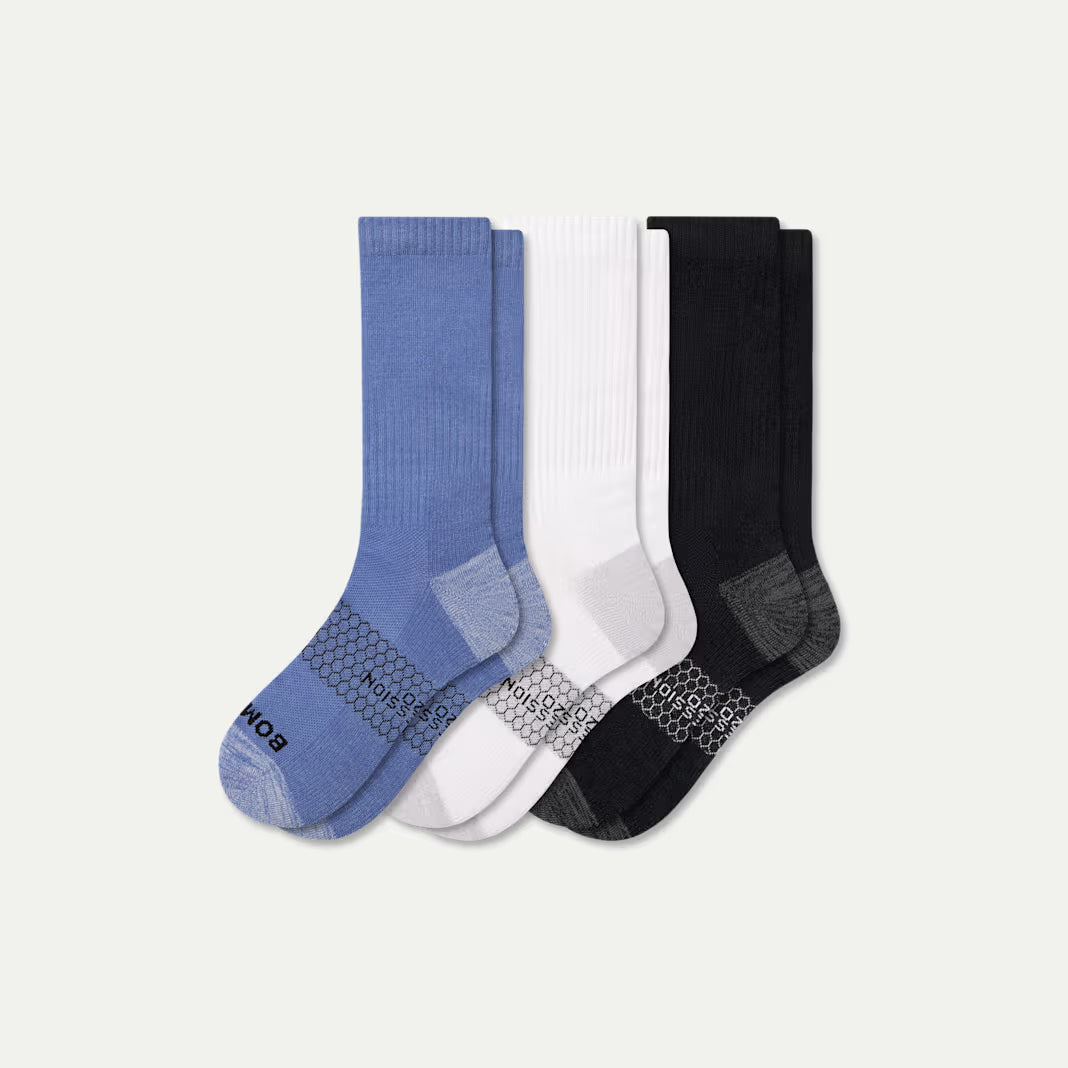 Men’s Everyday Compression Calf Sock 3-Pack (15-20mmHg)