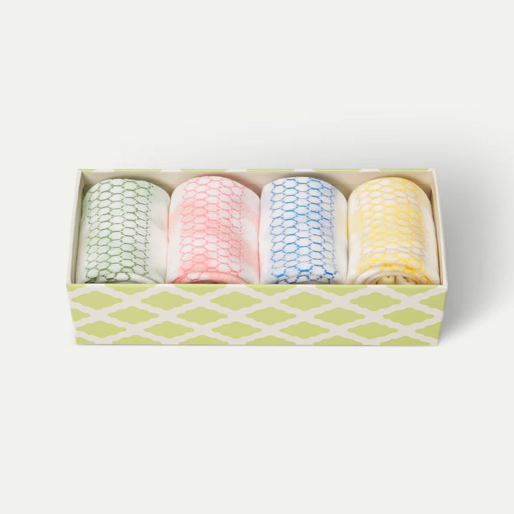 Bombas Youth Celebration Calf Sock 4-Pack Gift Box