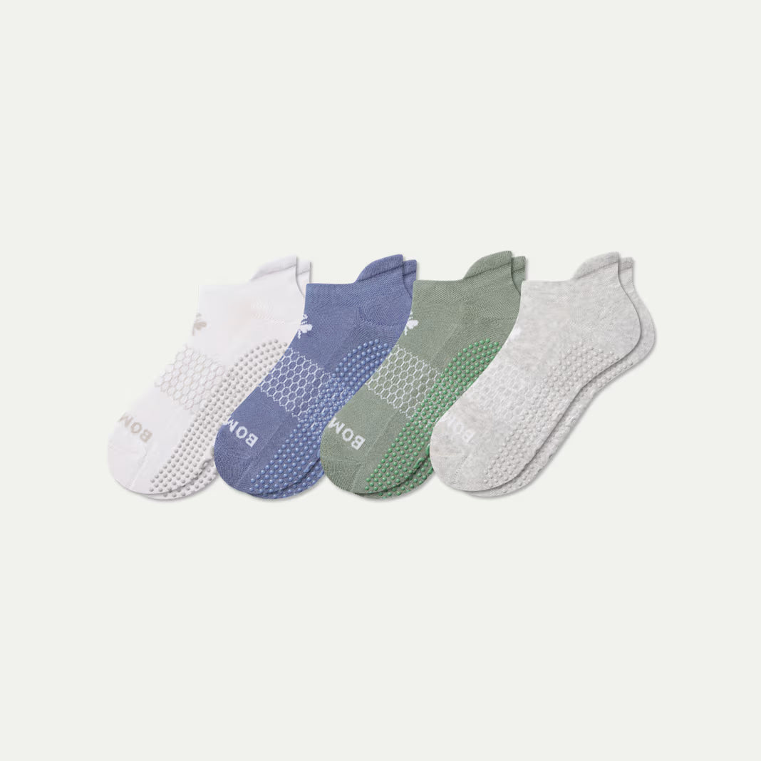 Men's Gripper Ankle Sock 4-Pack