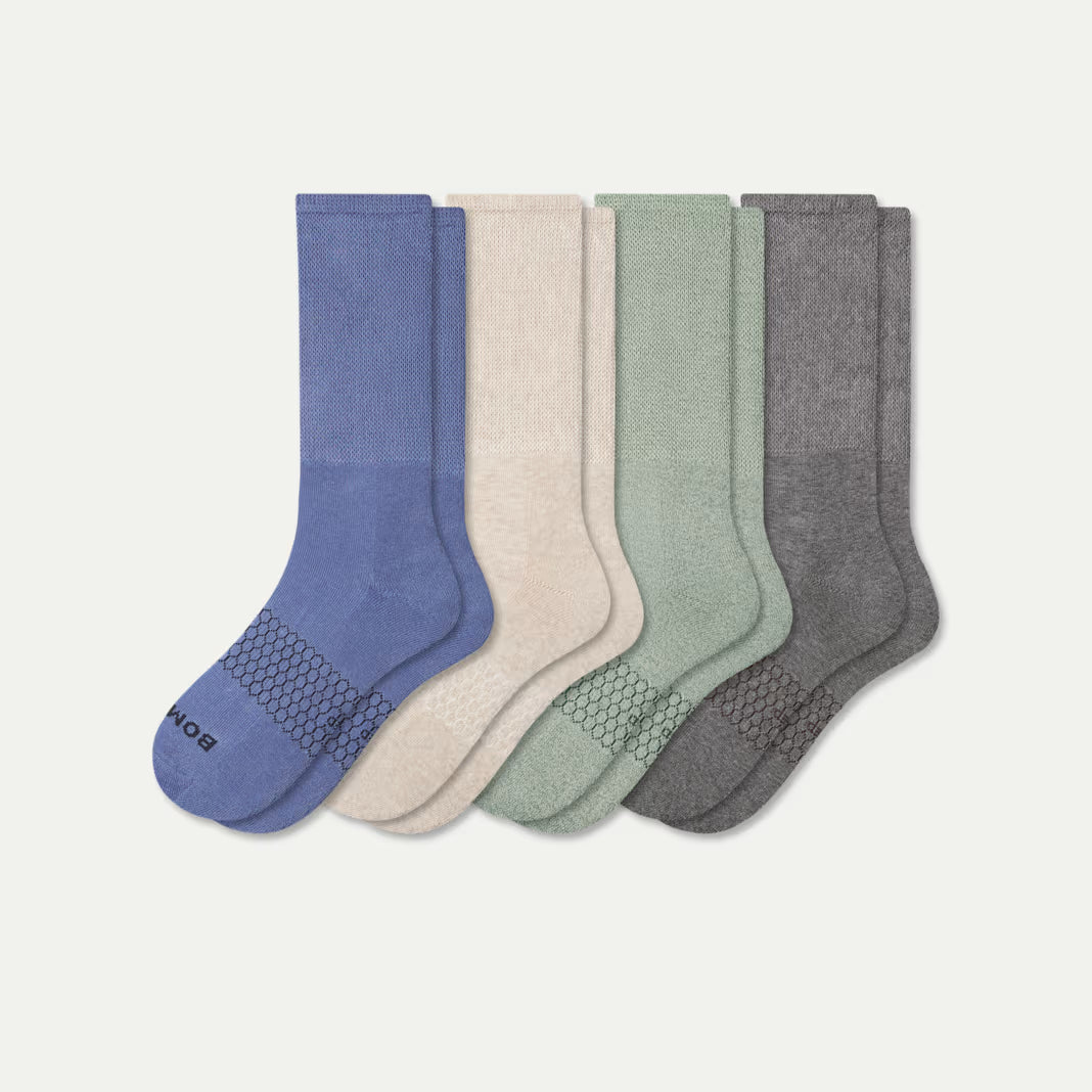 Men's Wide Calf Sock 4-Pack
